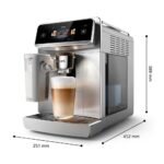 PHILIPS Kaffeevollautomat LatteGo Pro Aromis EP8757/20 – 50+ Spezialitäten heiß & kalt, SilentBrew – Bild 12