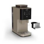 KRUPS Coffee Crush Extra Kaffeevollautomat 15 cm breit Mahlwerk Espresso Lungo Filterkaffee Beige – Bild 2