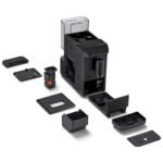 Tchibo Esperto mini Kaffeevollautomat Schwarz, Kegelmahlwerk, Touch-Display, inkl. Probierset – Bild 6
