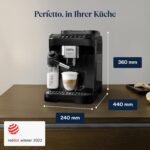 De'Longhi Magnifica Evo Kaffeevollautomat Schwarz - 7 Getränke, LatteCrema Hot – Bild 7