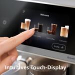 PHILIPS Kaffeevollautomat LatteGo Pro Aromis EP8757/20 – 50+ Spezialitäten heiß & kalt, SilentBrew – Bild 7
