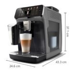 PHILIPS Kaffeevollautomat LatteGo 5500 EP5544/50 - 20 heiße & kalte Spezialitäten, Silent Brew – Bild 9
