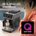 PHILIPS Kaffeevollautomat LatteGo 5500 EP5544/50 - 20 heiße & kalte Spezialitäten, Silent Brew – Bild 8