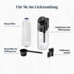 De'Longhi Magnifica Evo Kaffeevollautomat mit Mahlwerk 7 Getränke LatteCrema Silber-Schwarz – Bild 8
