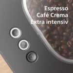 PHILIPS Baristina Espressomaschine mit Mahlwerk & Milchaufschäumer, 16 Bar, Schwarz – Bild 8