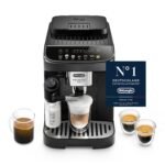 De'Longhi Magnifica Evo Kaffeevollautomat Schwarz - 7 Getränke, LatteCrema Hot