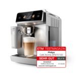 PHILIPS Kaffeevollautomat LatteGo Pro Aromis EP8757/20 – 50+ Spezialitäten heiß & kalt, SilentBrew – Bild 3
