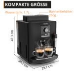 Krups Harmony Kaffeevollautomat, 4 Spezialitäten, Milchaufschäumdüse, Doppeltassenfunktion – Bild 7