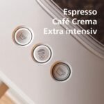 PHILIPS Baristina Espressomaschine mit Mahlwerk & Milchaufschäumer, 16 Bar, Weiß – Bild 8