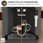 KRUPS Sensation Kaffeevollautomat mit Milchdüse Barista Inside Metallbrühgruppe TÜV-zertifiziert – Bild 7