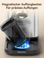 Neretva Kaffeemühle Elektrisch mit Kegelmahlwerk 40 Mahlgrade Edelstahl Antistatik – Bild 5