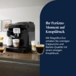 De'Longhi Magnifica Evo Kaffeevollautomat Schwarz - 7 Getränke, LatteCrema Hot – Bild 2