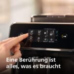 PHILIPS Kaffeevollautomat 2200 Serie EP2220/10 mit Panarello Milchaufschäumer & AquaClean Filter – Bild 4