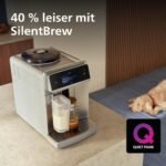 PHILIPS Kaffeevollautomat LatteGo Pro Aromis EP8757/20 – 50+ Spezialitäten heiß & kalt, SilentBrew – Bild 8