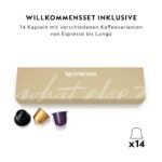 NESPRESSO DE'LONGHI CitiZ EN220.T Kapselmaschine Platinum Titan mit Eco-Modus & 4 Tassengrößen – Bild 6