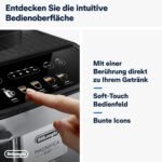 De'Longhi Magnifica Evo Kaffeevollautomat Silber - 5 Getränke, Mahlwerk, Milchaufschäumer – Bild 6