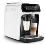 PHILIPS Kaffeevollautomat LatteGo 3300 Weiß – 6 Getränke, Keramikmahlwerk, HomeID-App – Bild 2