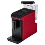 Tchibo Esperto mini Kaffeevollautomat Rot mit Mahlwerk & Kaffeeprobierset, Touch-Display, kompakt – Bild 6