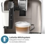PHILIPS Kaffeevollautomat LatteGo 2300 EP2333/40 Weiß mit Milchsystem & AquaClean Filter – Bild 5