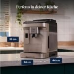 De'Longhi Magnifica Duo Kaffeevollautomat 20 Getränke Milchkaraffe Kegelmahlwerk Silber – Bild 2