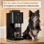 KRUPS Coffee Crush Extra Kaffeevollautomat 15 cm breit Edelstahl-Mahlwerk 15 Bar Schwarz – Bild 5