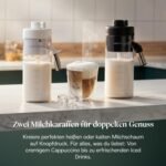 De'Longhi Magnifica Duo Kaffeevollautomat 20 Getränke Milchkaraffe Kegelmahlwerk Silber – Bild 6
