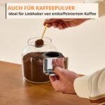 KRUPS Coffee Crush Extra Kaffeevollautomat 15 cm breit Mahlwerk Espresso Lungo Filterkaffee Beige – Bild 8