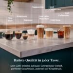De'Longhi Magnifica Duo Kaffeevollautomat 20 Getränke Milchkaraffe Kegelmahlwerk Silber – Bild 4