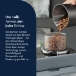 De'Longhi Rivelia Kaffeevollautomat EXAM440.55.G - 16 Getränke, Bean Switch System, 3,5" Touch-Display – Bild 4