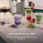 De'Longhi Magnifica Duo Kaffeevollautomat 20 Getränke Milchkaraffe Kegelmahlwerk Silber – Bild 5