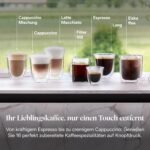 De'Longhi Rivelia Kaffeevollautomat EXAM440.55.G - 16 Getränke, Bean Switch System, 3,5" Touch-Display – Bild 6