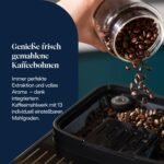 De'Longhi Magnifica Duo Kaffeevollautomat 20 Getränke Milchkaraffe Kegelmahlwerk Silber – Bild 7