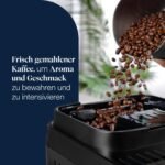 De'Longhi Magnifica Evo Next Kaffeevollautomat 13 Getränke Touch-Display 3 Profile Titan – Bild 5