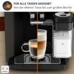 KRUPS Sensation Milk Kaffeevollautomat EA912E10 – 6 Getränke, Milk Maestro, automatische Reinigung – Bild 7