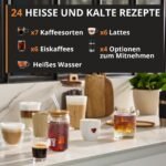 KRUPS Sensation Elite Kaffeevollautomat 24 Getränke Hot & Cold Milk Maestro Technologie Touchscreen – Bild 2